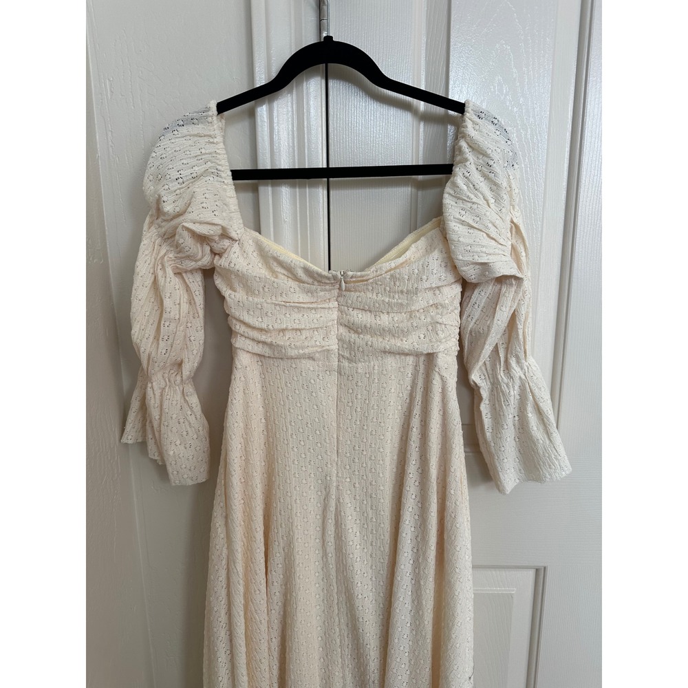 Worth Collective Corrine Maxi Dress in Light Butter Yellow - Size Small NWT - Picture 4 of 10